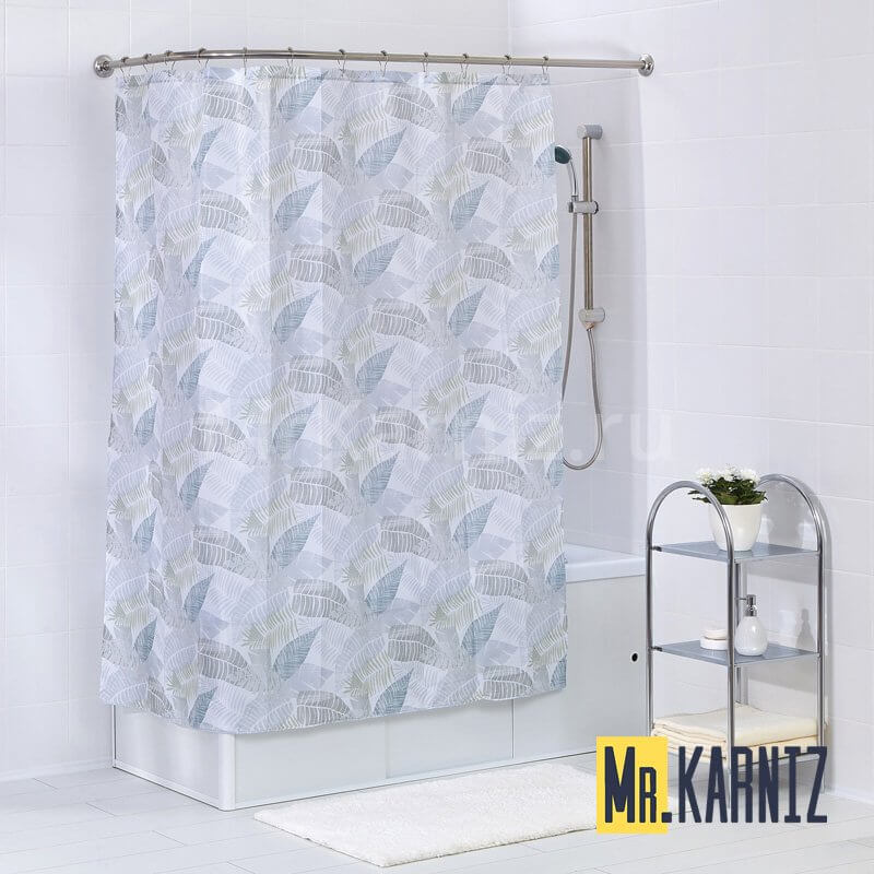 Штора для ванной Leaf Rhythm Штора для ванной Leaf Rhythm